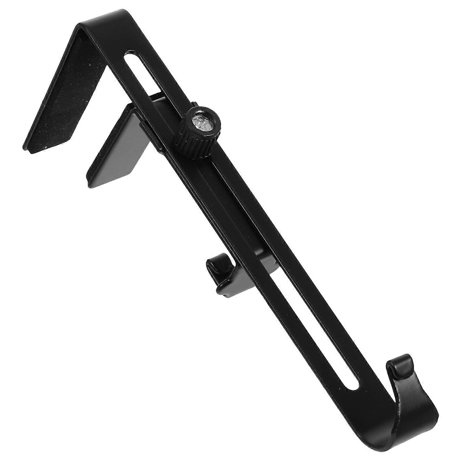 Xmas Stocking Holder Black Iron Hook for Fireplace Hanging 4Pcs