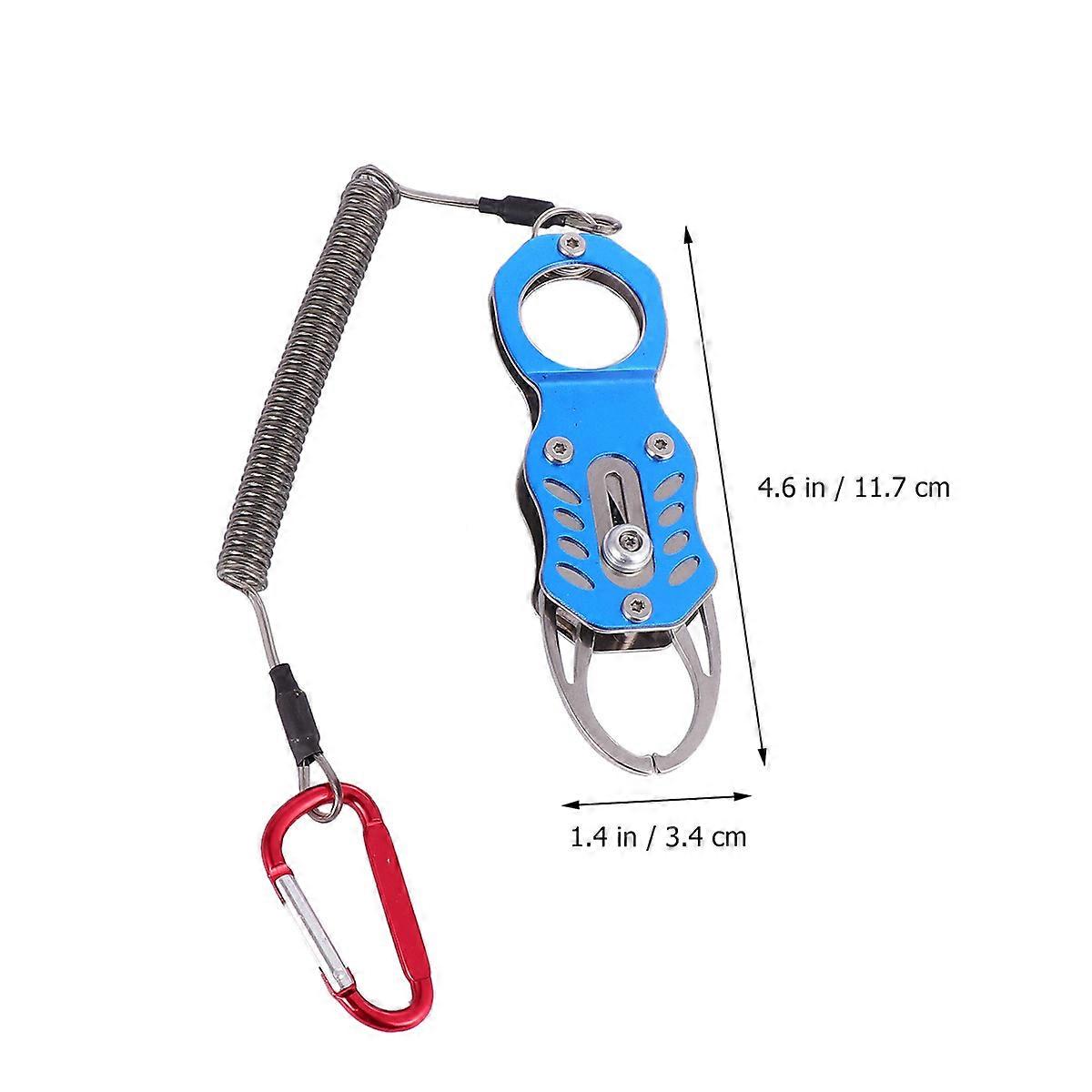 Fishing Pliers Multi Functional Fish Control Pliers Corrosion Resistant Durable Blue 18.5x11.5x2.5cm 1Set
