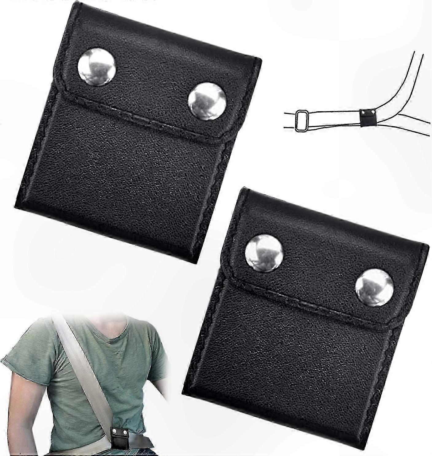 2-Pack Universal Seat Belt Adjusters for Enhanced Shoulder and Neck Comfort in Vehicles