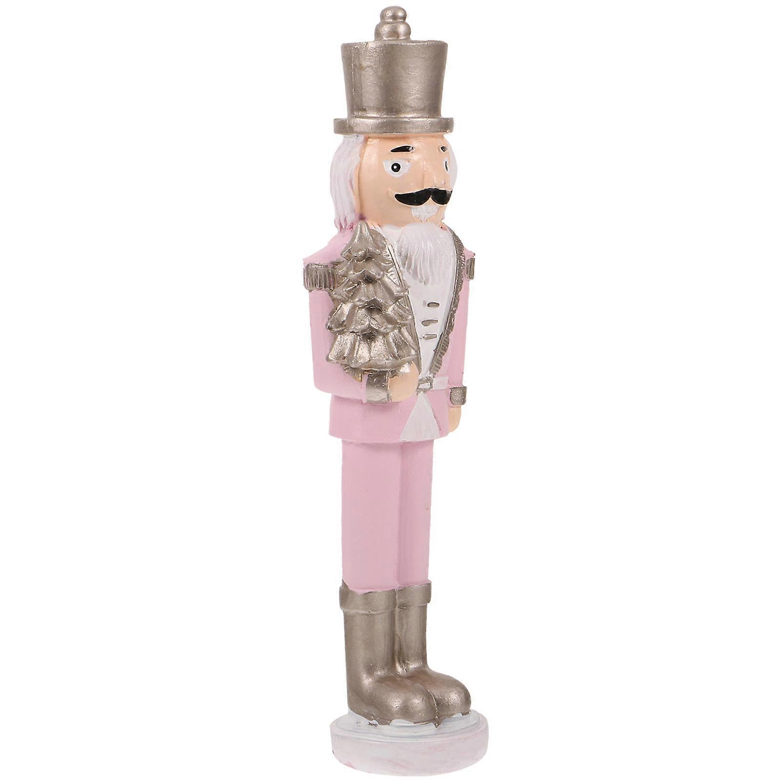 Decoration Resin Nutcracker Figurine for Festival 5Pcs