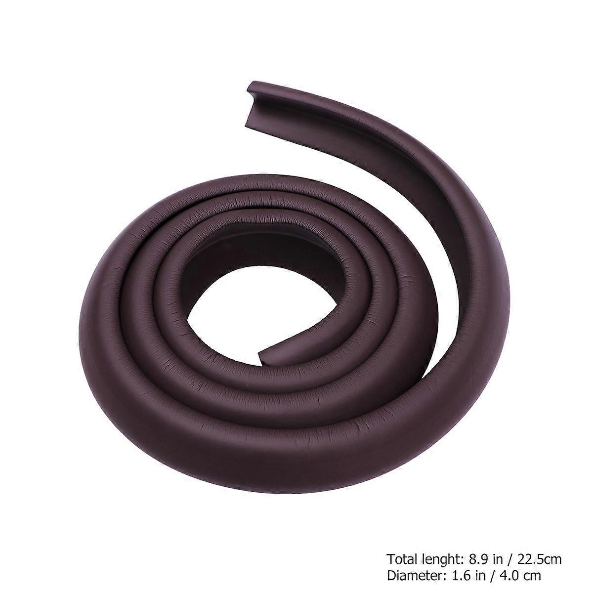 Anti Collision Tools Bumper Strips for Protection 4Pcs Multifunctional Coffee