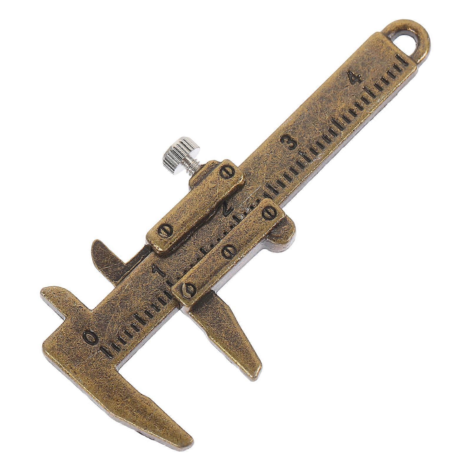 5Pcs Miniature Slide Caliper Model For Craft Enthusiasts Tiny Accessories Measurement Tool