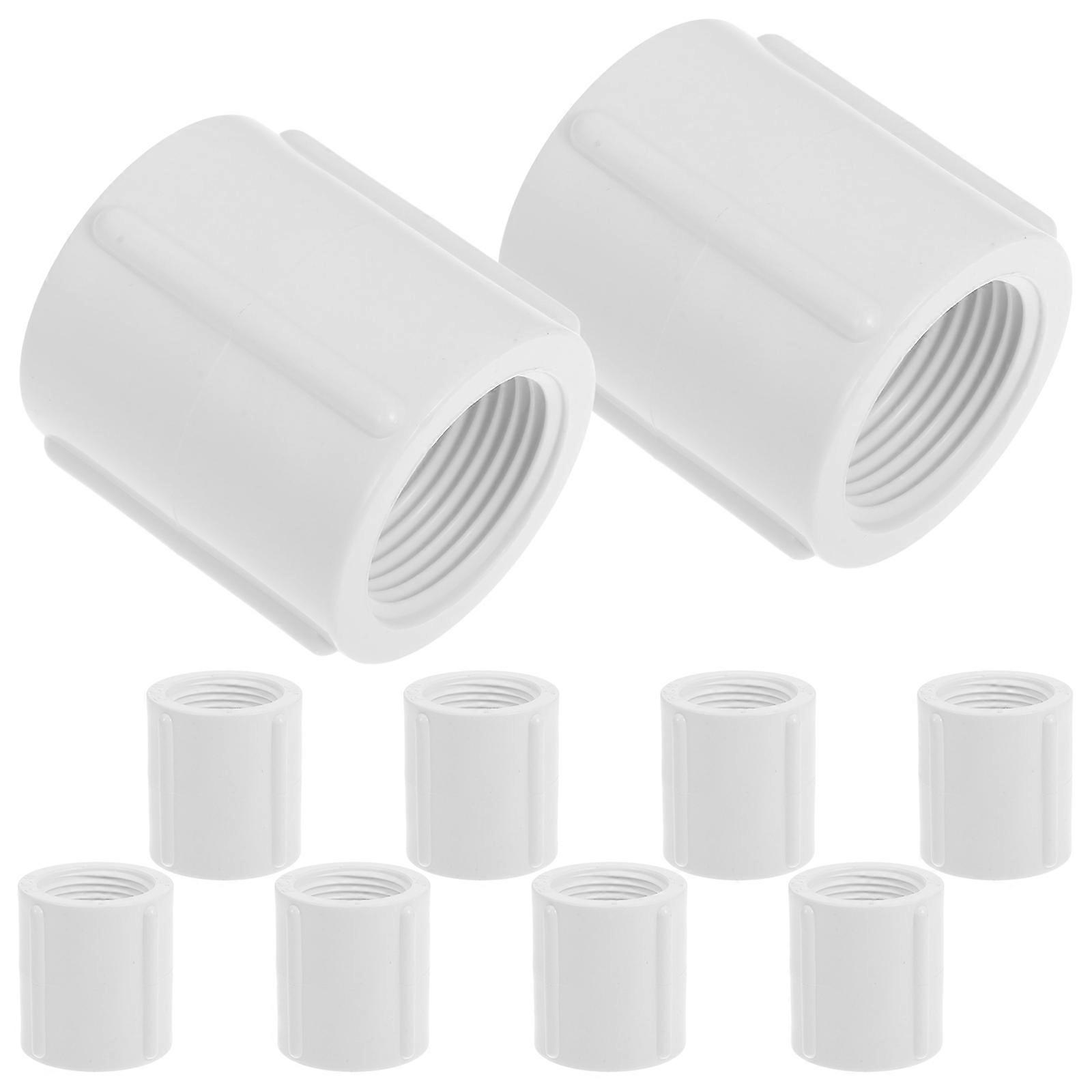 Pipe Connection PVC Fitting Adapter 30 Pcs For Building Construction Quality Craftsmanship Reliable Use