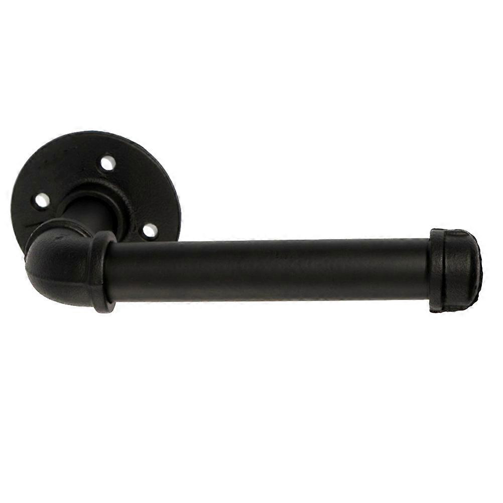 Paper Holder 1Pcs Black Retro Pipeline Storage Rack for Storage