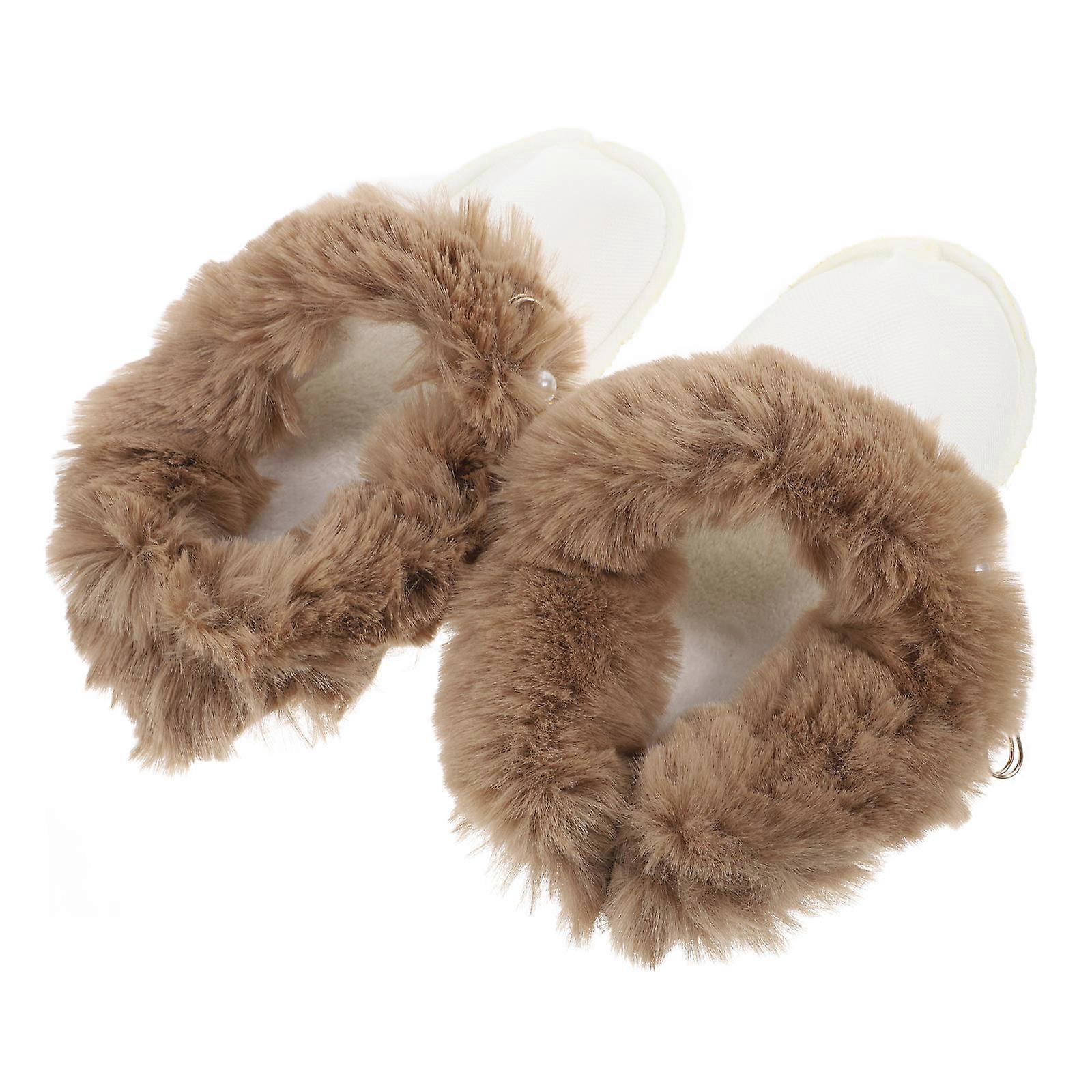 Winter Shoes Replacement Plush Liner for Clogs 4Pairs