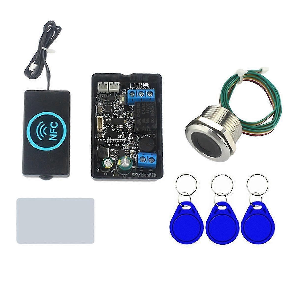 Fingerprint Access Controller NFC Electric Lock Control Relay Module IC Card Induction Switch S3 Fi