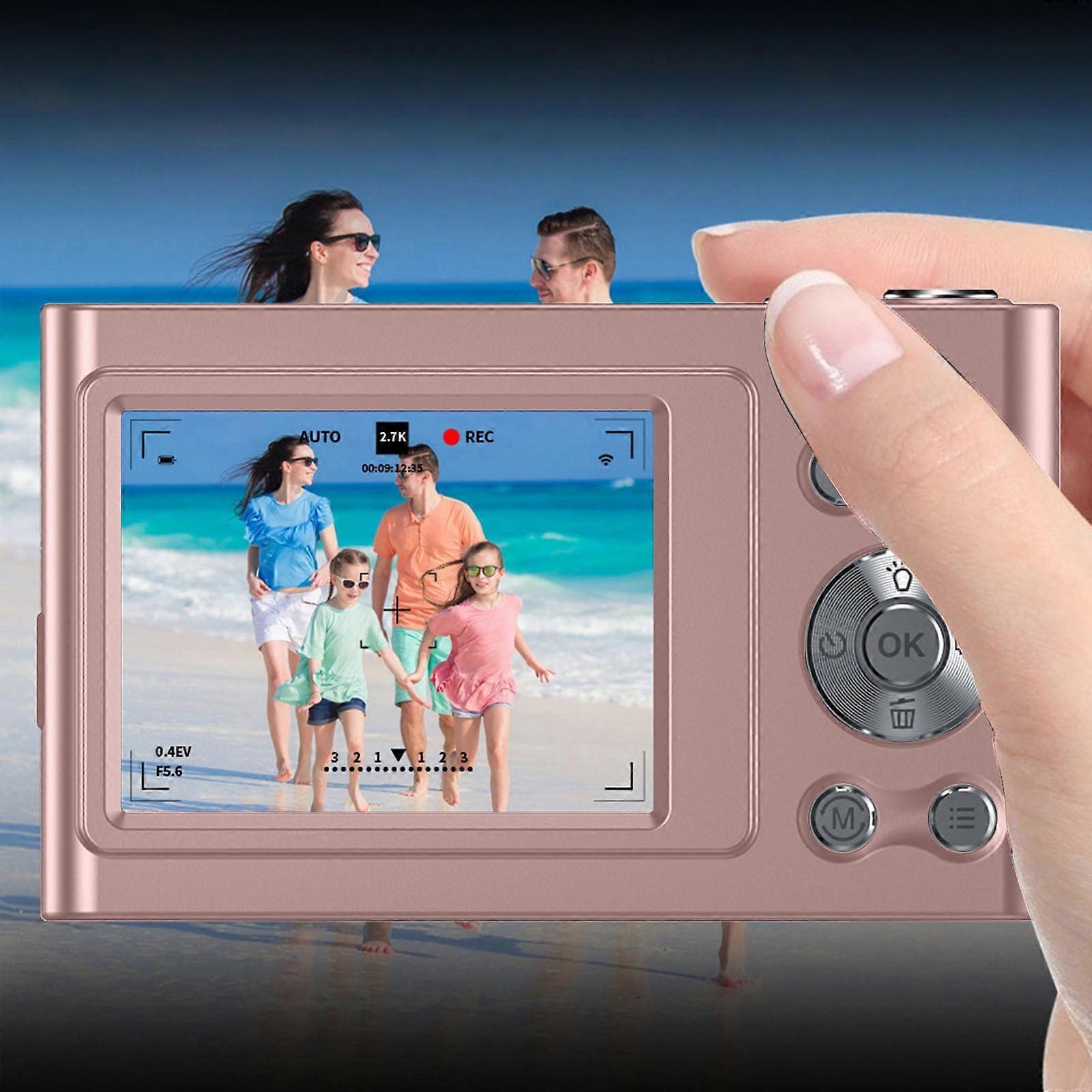 CCD Style Digital Camera Chip Student Campus Travel Portable Card 4K Camera