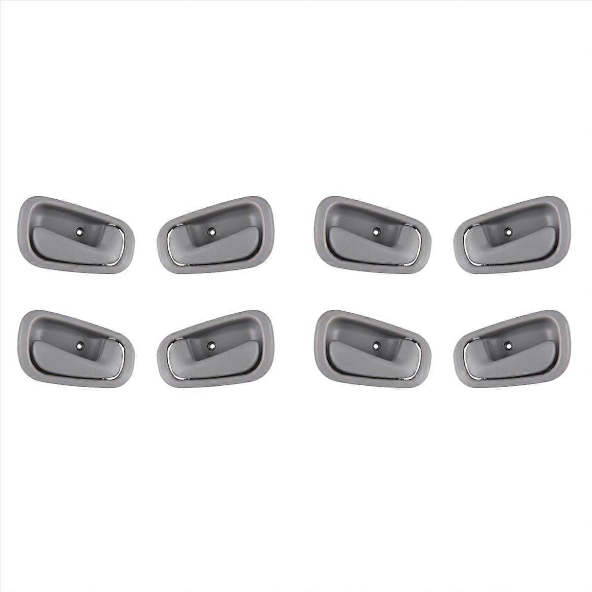 8x Interior Inner Inside Door Handle Gray Left & Right for 1998-2002