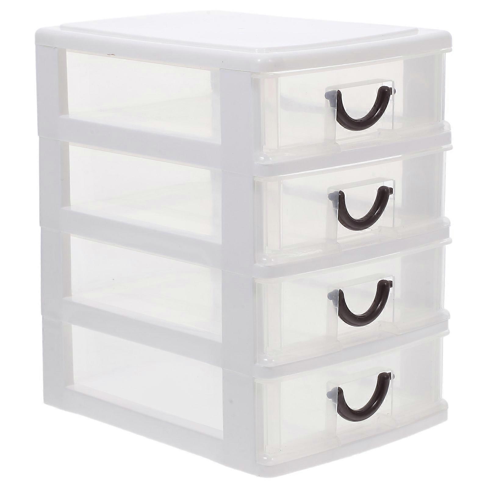 Clear Cosmetic Holder Storage Drawer for Desktop Organization