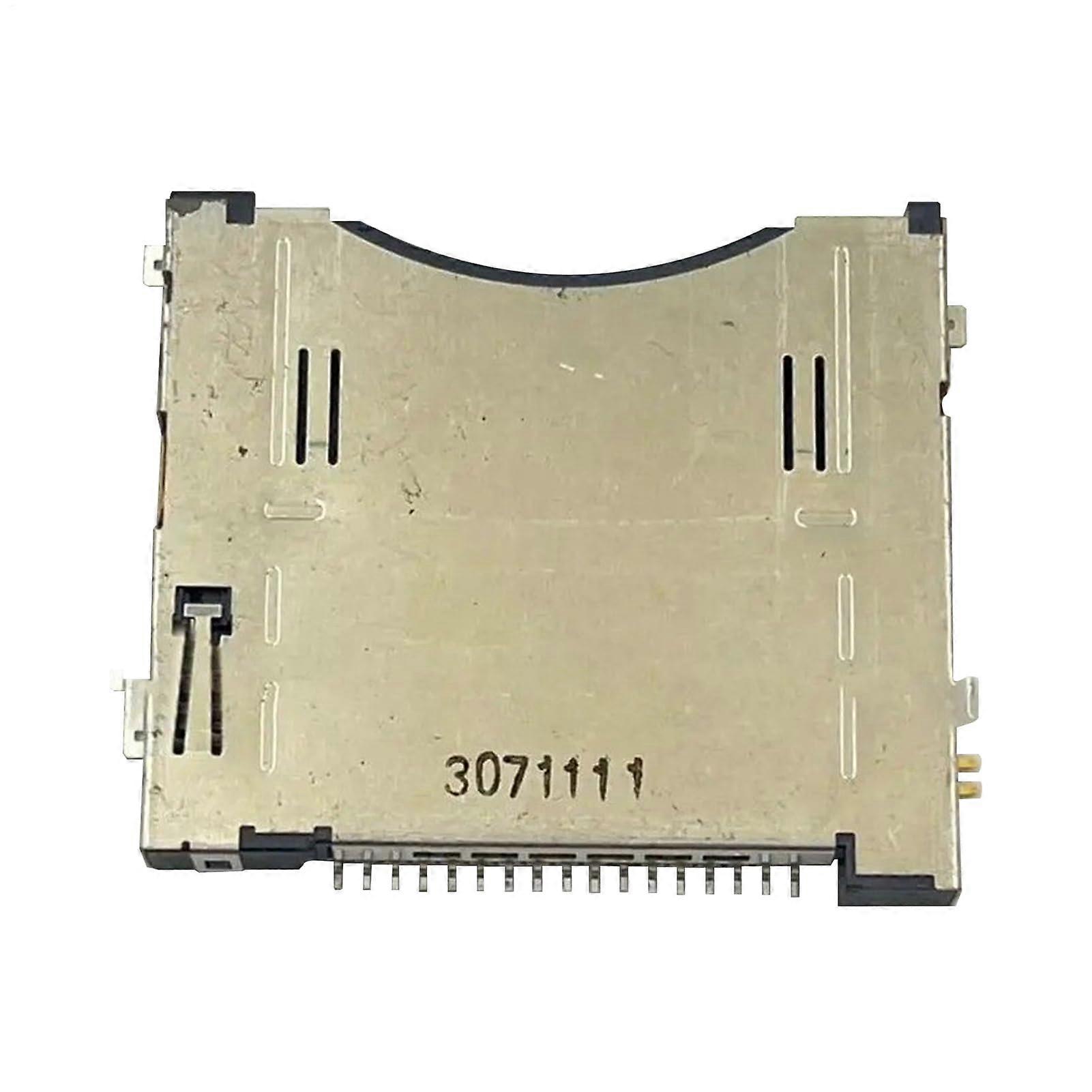 Console Memory Slot Connector Game Card Slot Connector Replacement For  3DS Multi Console Compatibility Travel Friendly