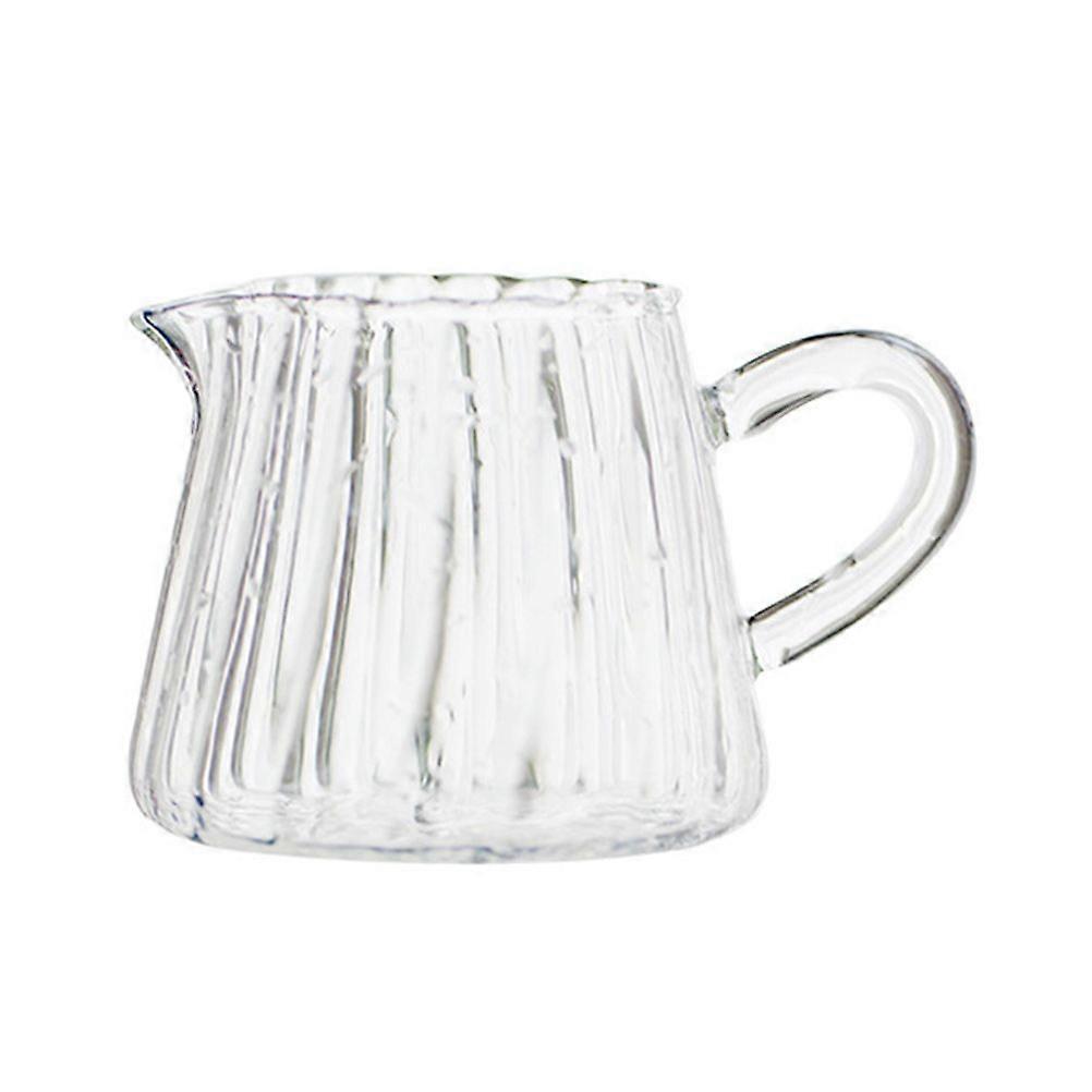 Glas Creamer Pitcher Kaffee Creamer Pitcher Home Juice Cup Office Kaffeetasse Wasserbehälter