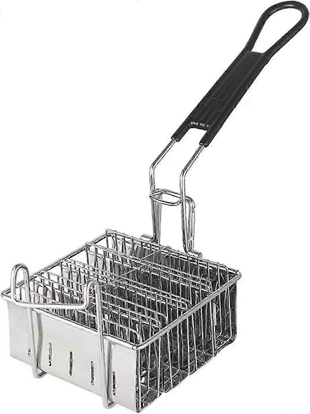 Taco Shell Fry Basket, U-shape Taco Holder Basket with Handle, Detachable Taco Fry Basket Professional Deep Fryer Taco Holder for Kitchen