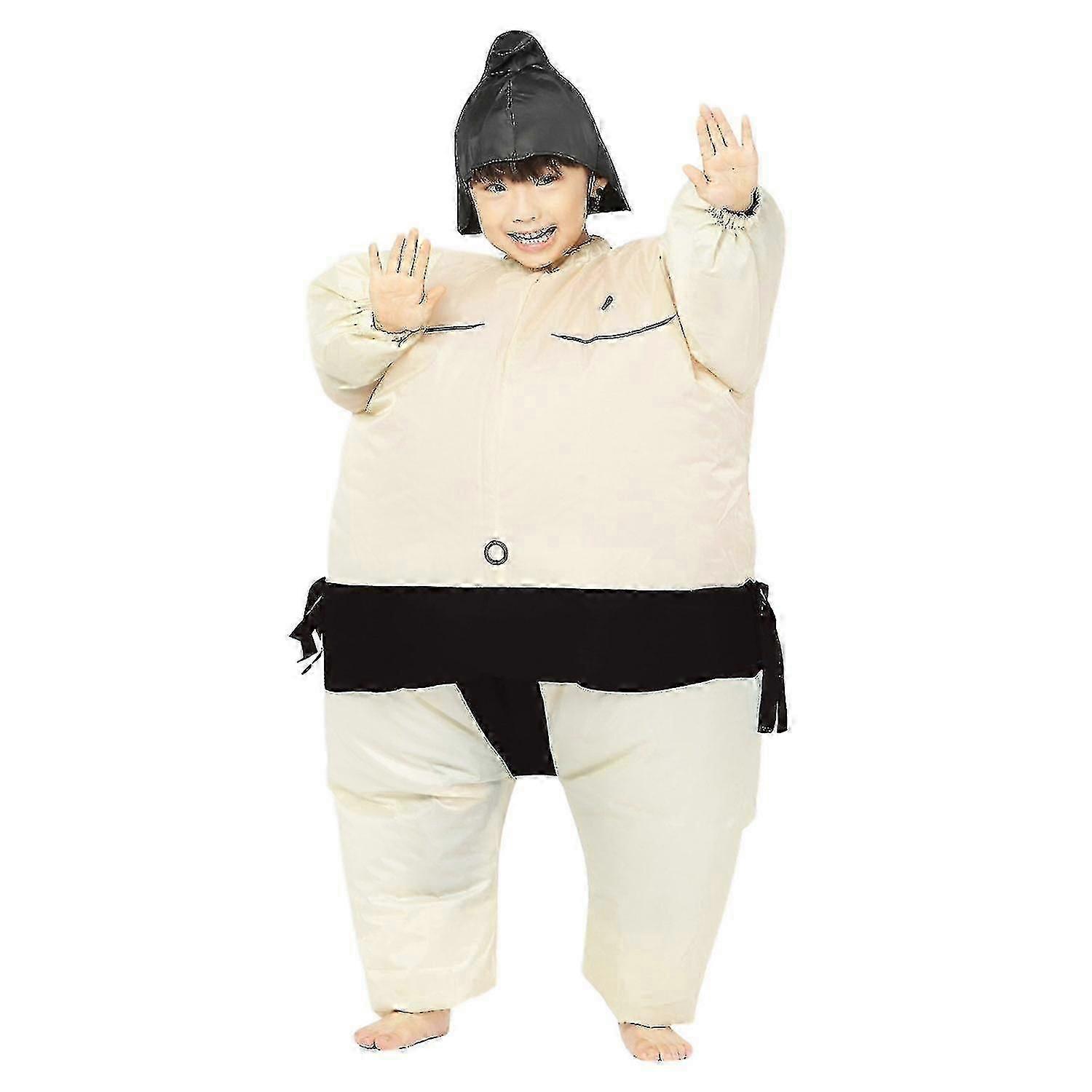 Inflatable Black Sumo Costume
