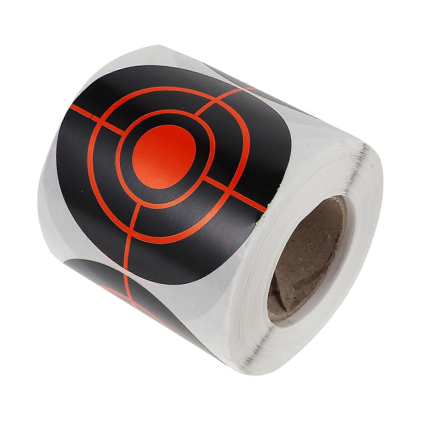 Fluorescent Shooting Aim Paper for Archery Practice 1 Roll Clear Printed Target Paper
