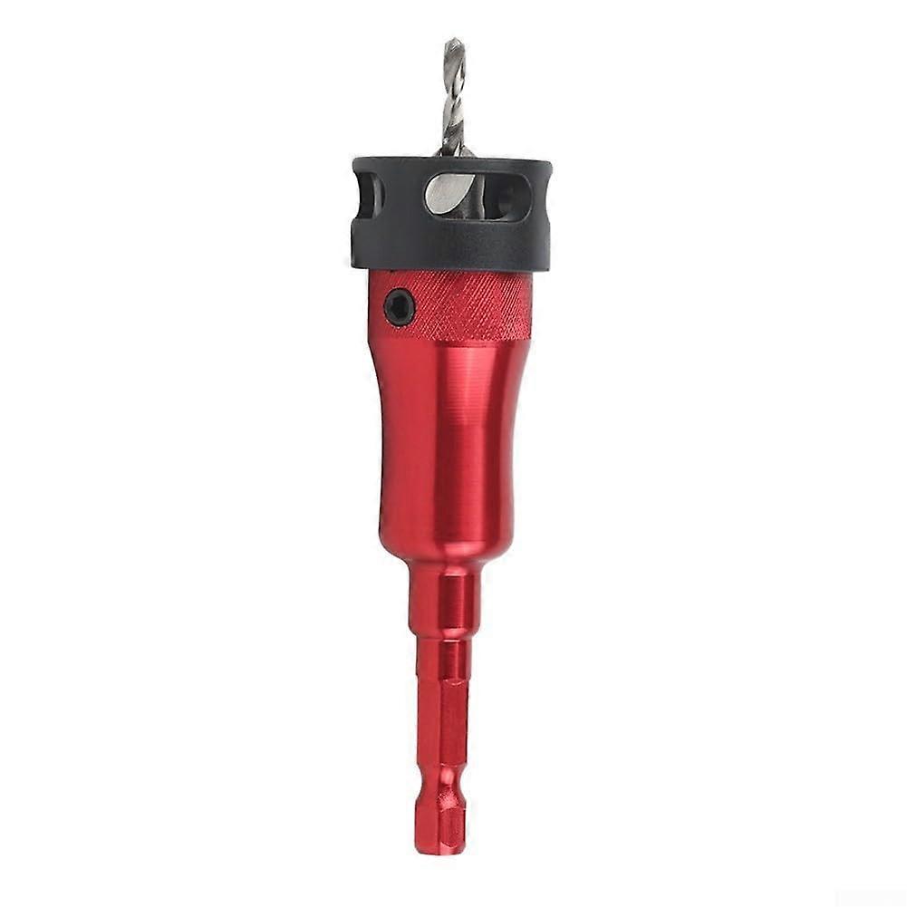 Countersink Drill Bit Set Rapid Release Adjustable Depth For Precise Positioning Compatible With Center Drill Sizes (A)