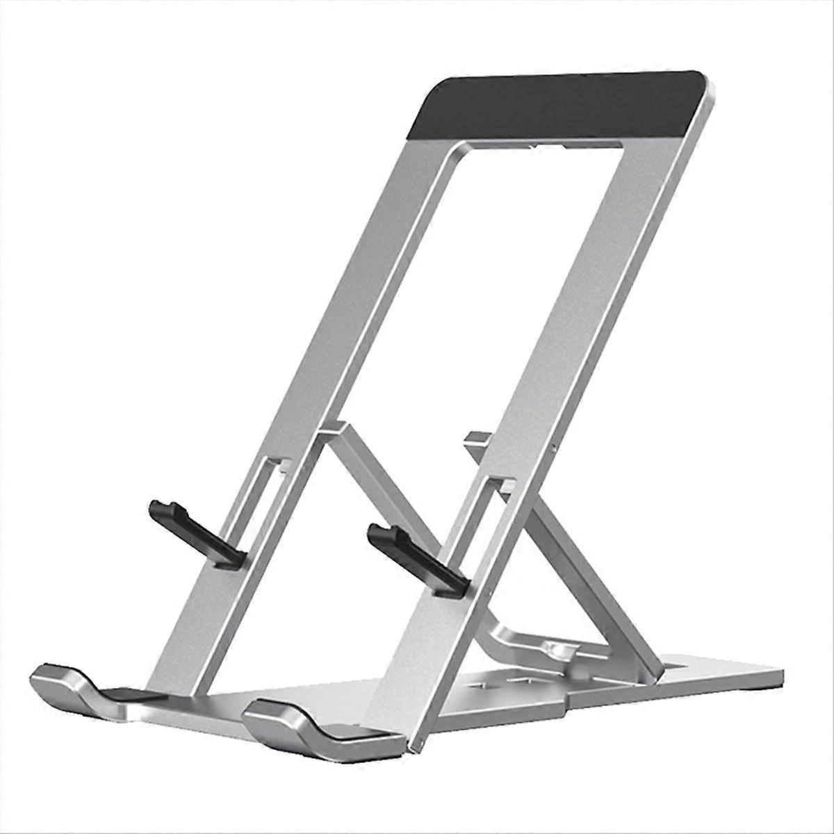 Portable Folding Stand, Suitable for All Mobile Phones Silver