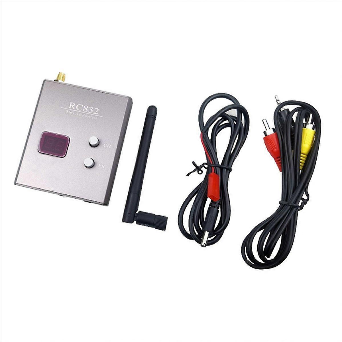 RC832 FPV Receiver AV Receiver with Antenna for FPV Multicopter