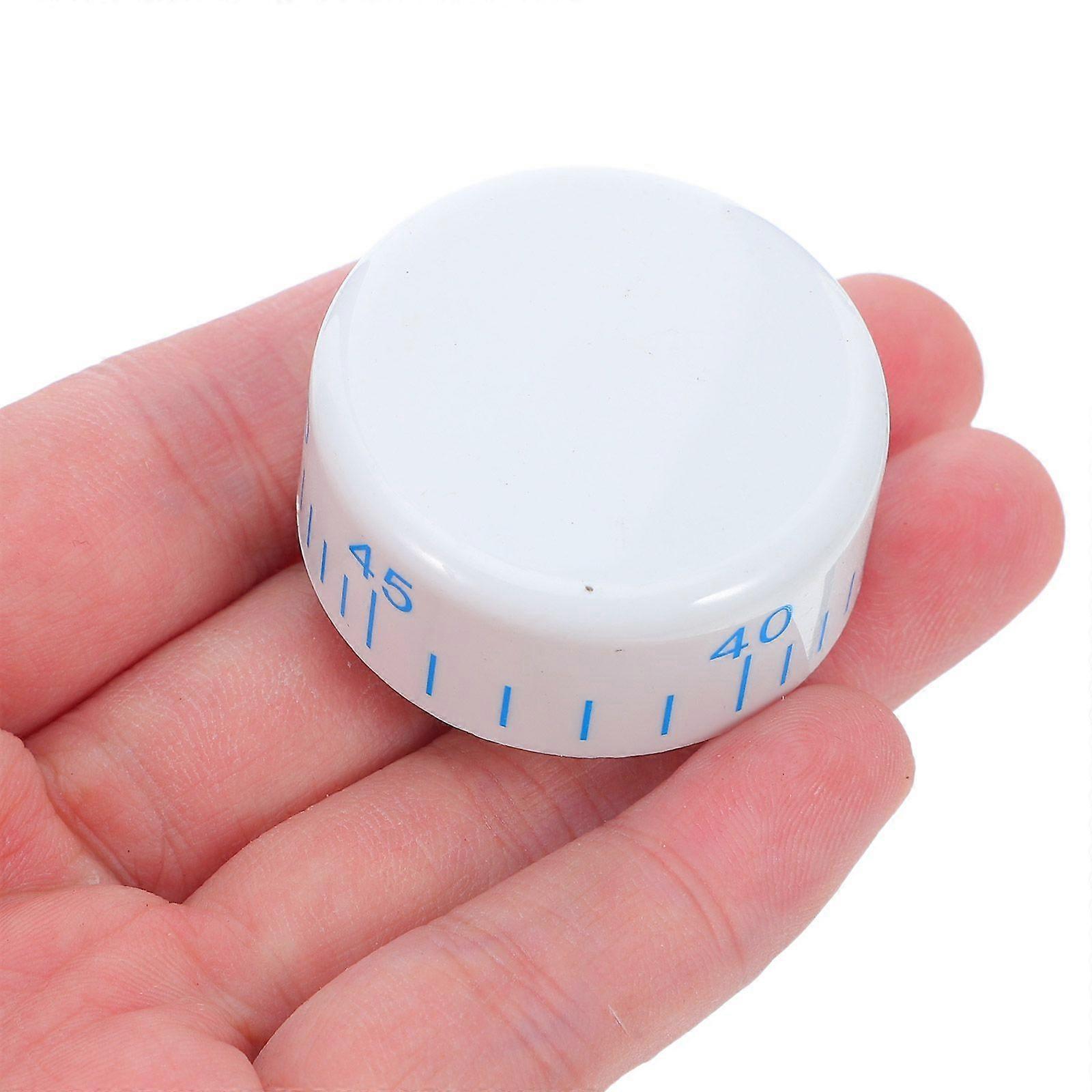 4pcs Universal Refrigerator Temperature Control Knob Replacement Adjustable Thermostat Switch Knob for Freezer Fridge Temp Control Dial White