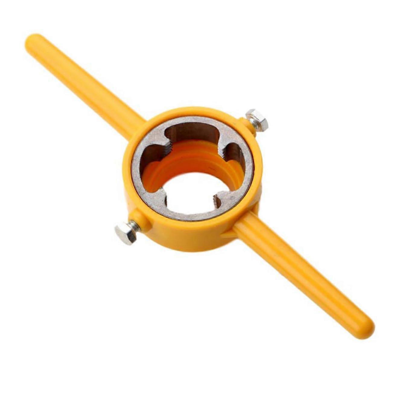 6pc Set Pipe Tap Wrench Water Pipe Die Wrench Set Threading Die For Home Use DIY Plumbing Tool Kit