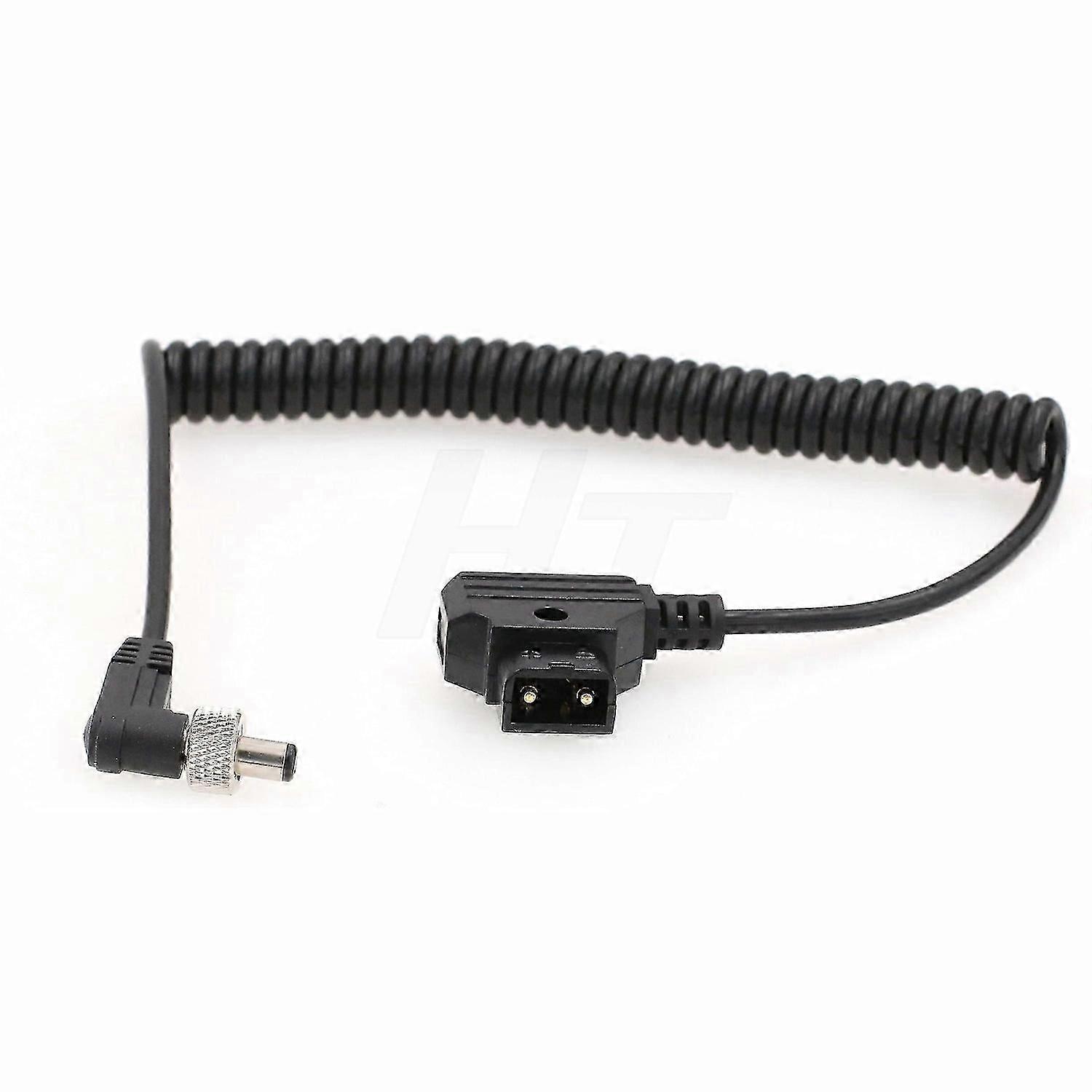 D-tap to Locking DC Coiled Power Cable for Atomos Shogun Flame Ninja V Inferno, PIX-E7 Monitor Holly