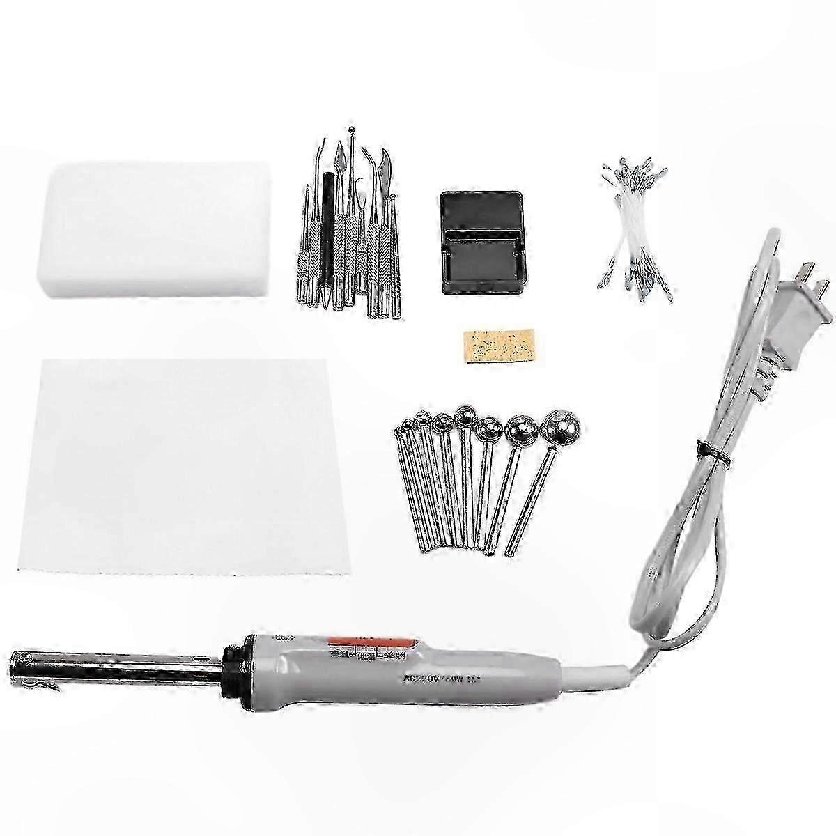 DIY Fabric Flower Crafting Tool Set with Ironing Function for Floral and Leaf Designs