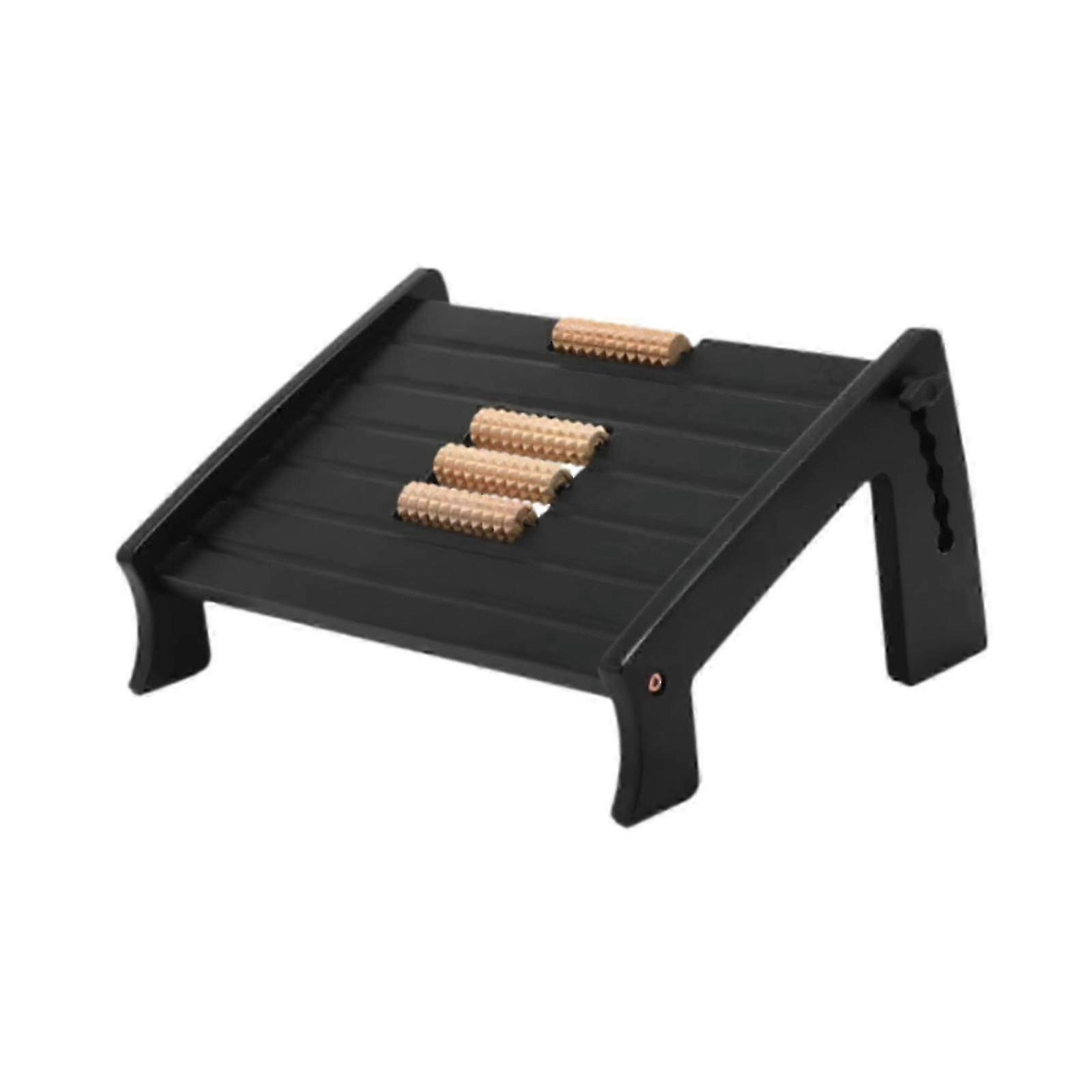 Portable Height Adjustable Under Desk Footrest Leg Rest for Home or Office Use