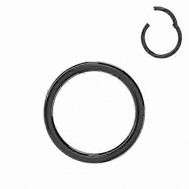 Hinged Segment Ring in 316L Surgical Steel, 16g Clicker Style