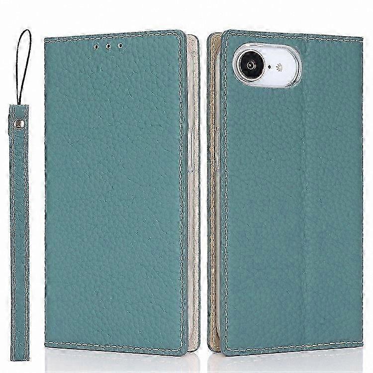 Leather Phone Case with Litchi Texture for 16e Model