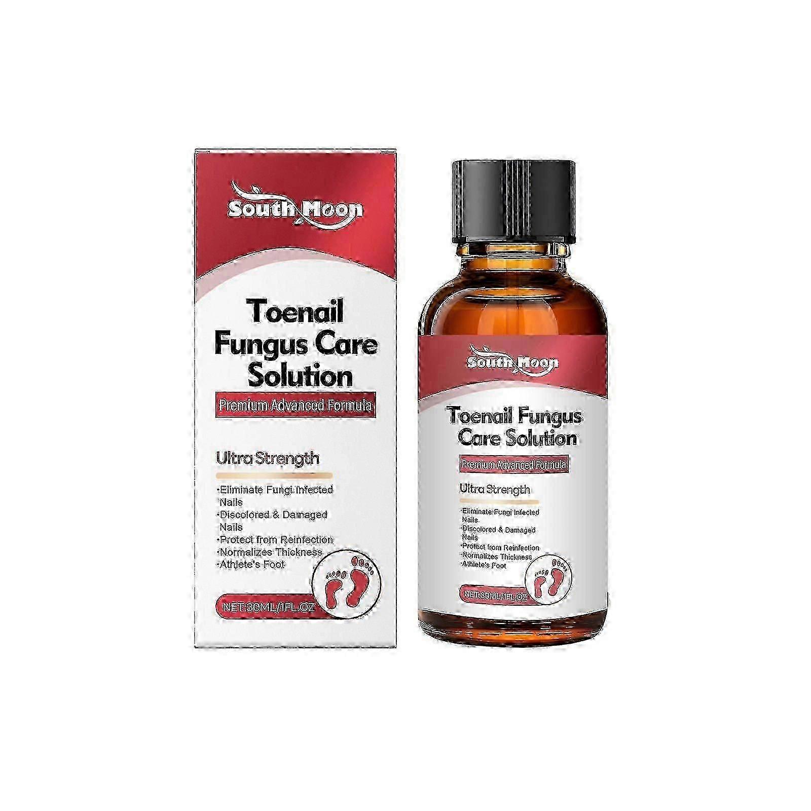 Extra silná liečba plesní nechtov na nohách pre poškodené a sfarbené nechty