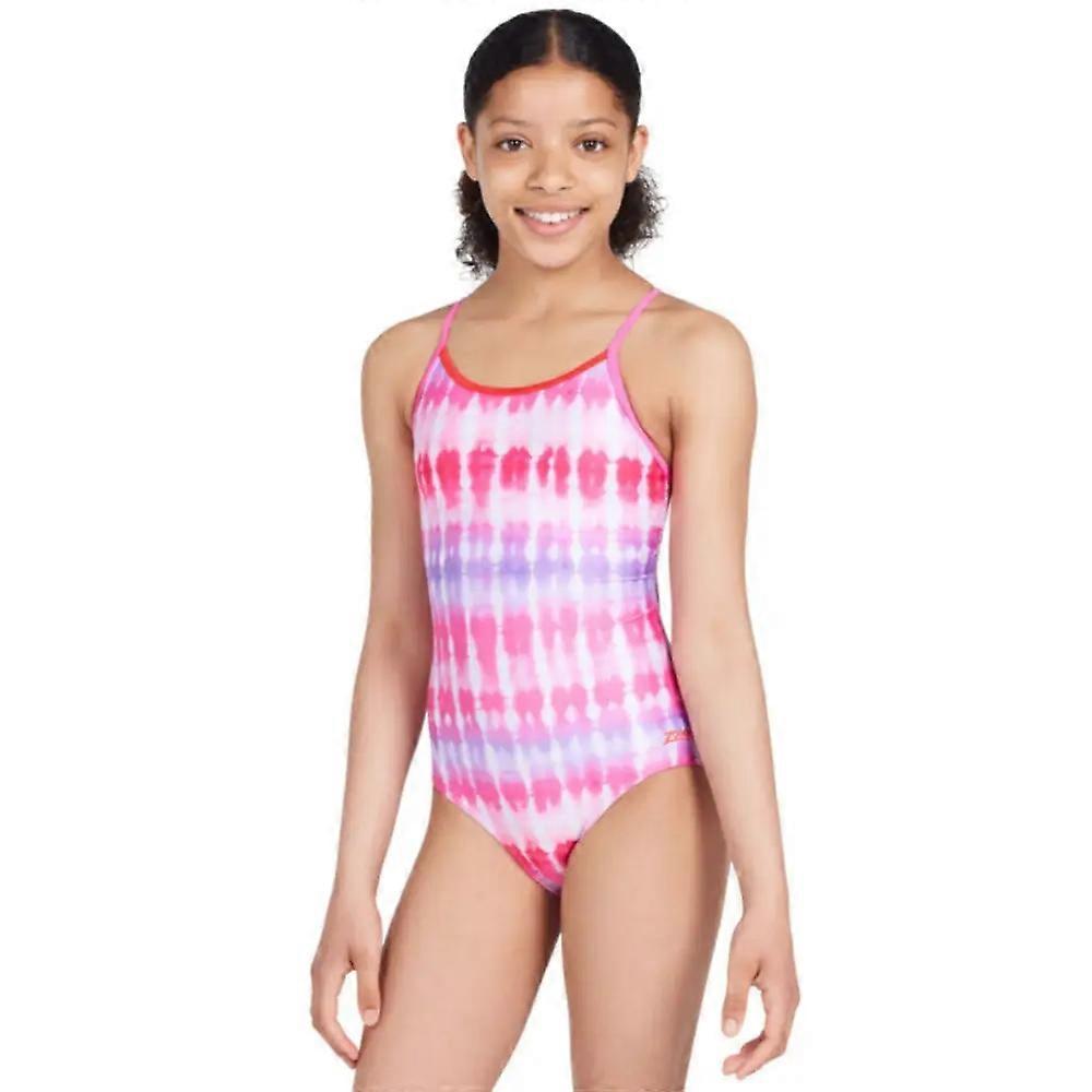 Zoggs Girls Sunset Haze Starback 泳衣