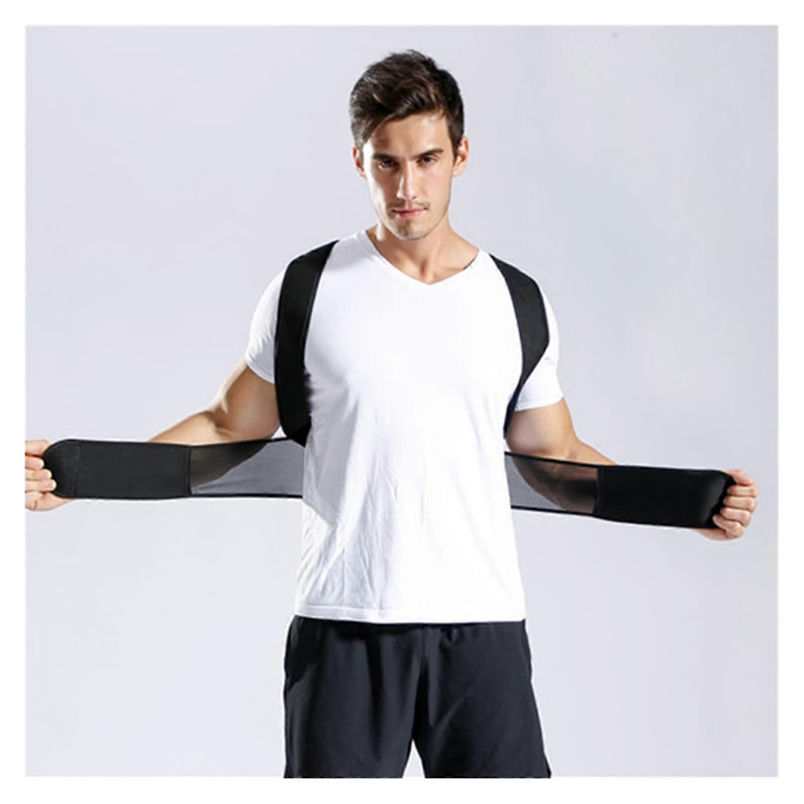 Adjustable Posture Corrector Back Support Shoulder Posture Correction Spine Posture Corrector Black 4XLarge