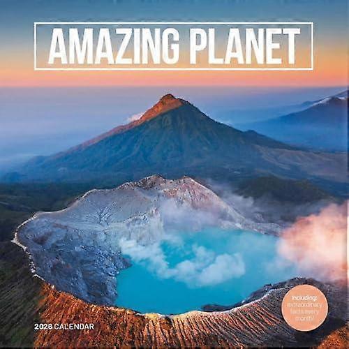 Amazing Planet Square Wall Calendar 2026 Calendar Book