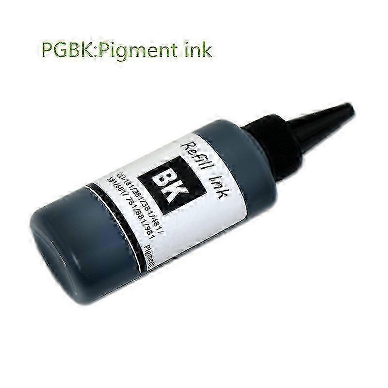 PGI-480 CLI-481 Printing Dye Pigment Ink Refill Kit for Canon PIXMA TS6140 TS8140 TS9140 TR7540 TR8540 Printer 100ml / PC