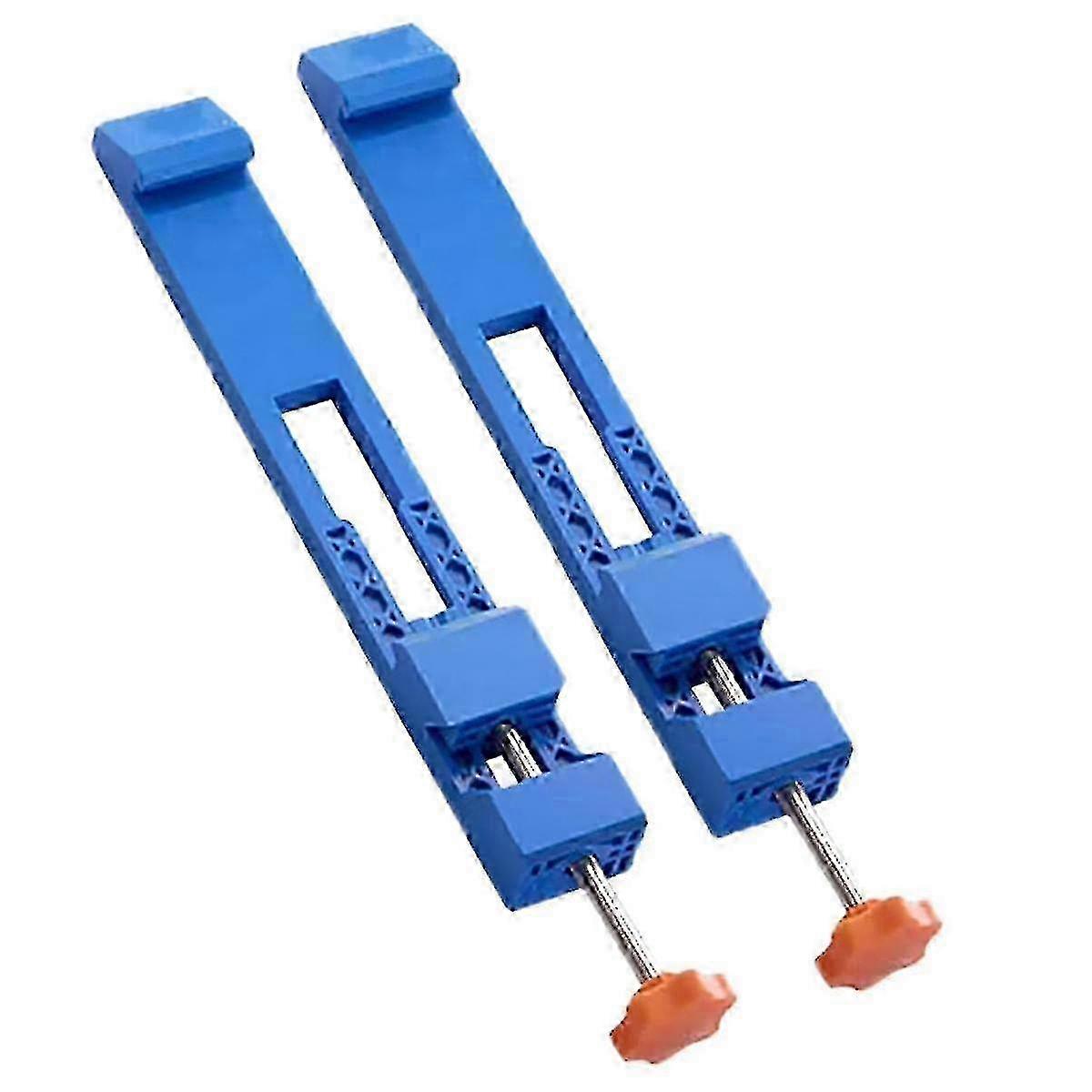 Precision 2-Pack Circular Saw Milling Clamp for Guide and Base Adjustment