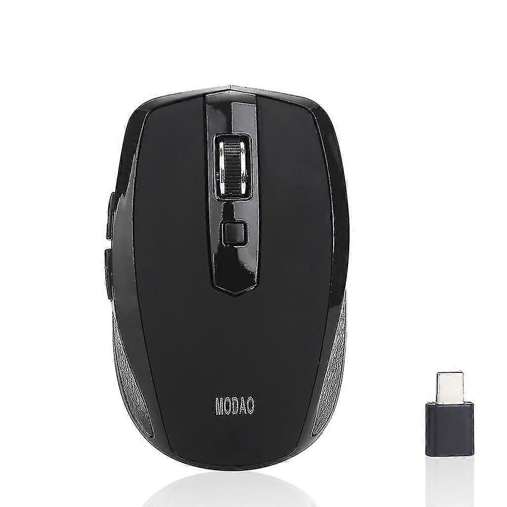 Gaming Ergonomic Mouse 2.4g Wireless With Usb-c Type-c Receiver For Macbook