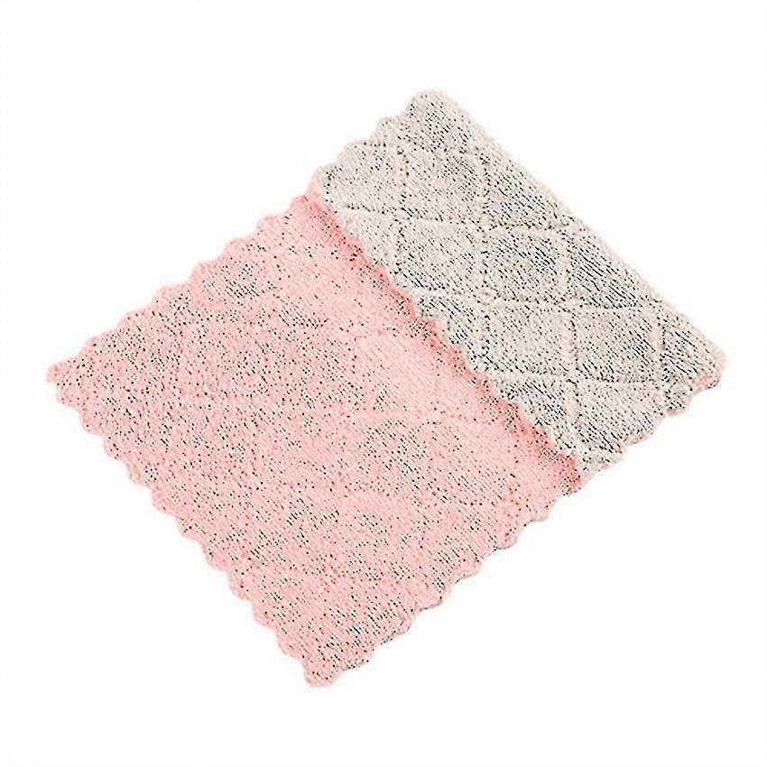 1pc Super Absorbent Microfiber Kitchen Dish Cloth / High-efficiency Tableware