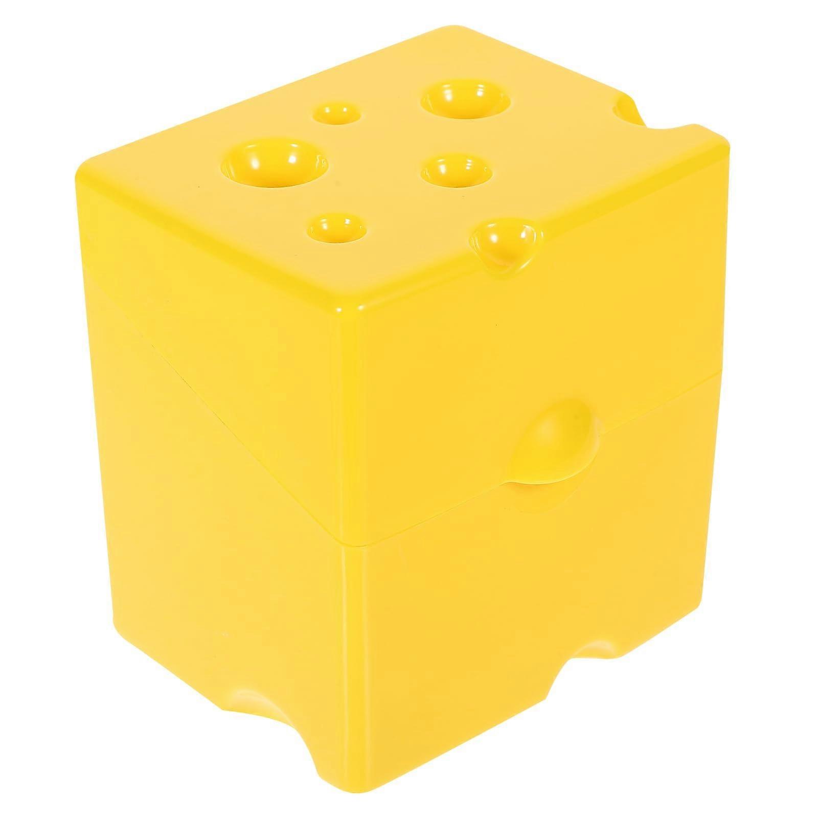 Sliced Cheese Container For Refrigerator, Plastic Cheese Box With Flip Lid, Cheese Slice Holder, Block Cheese Storage