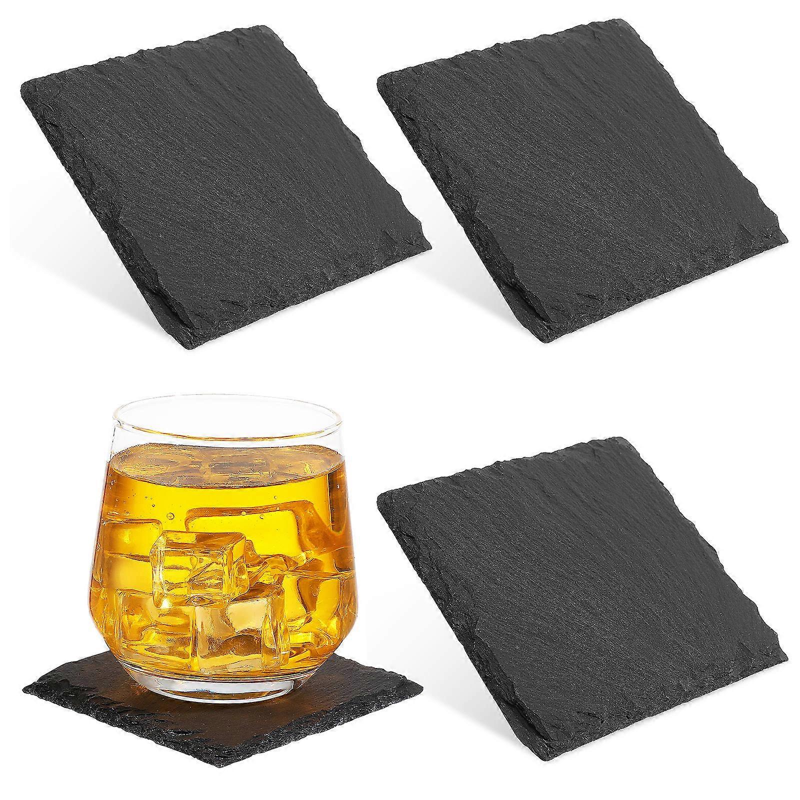 Stone Coasters Household Coasters for Dining Use 4Pcs Set