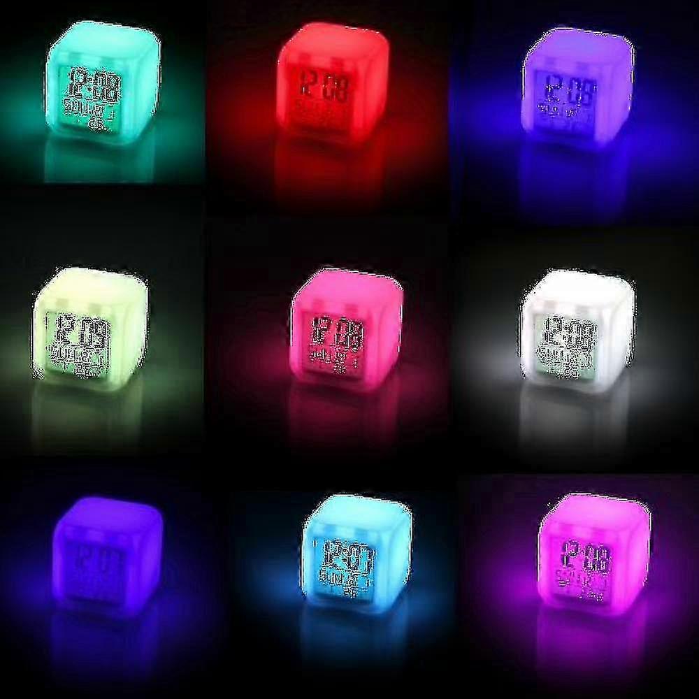 Bunter multifunktionaler LED-Wecker / YY