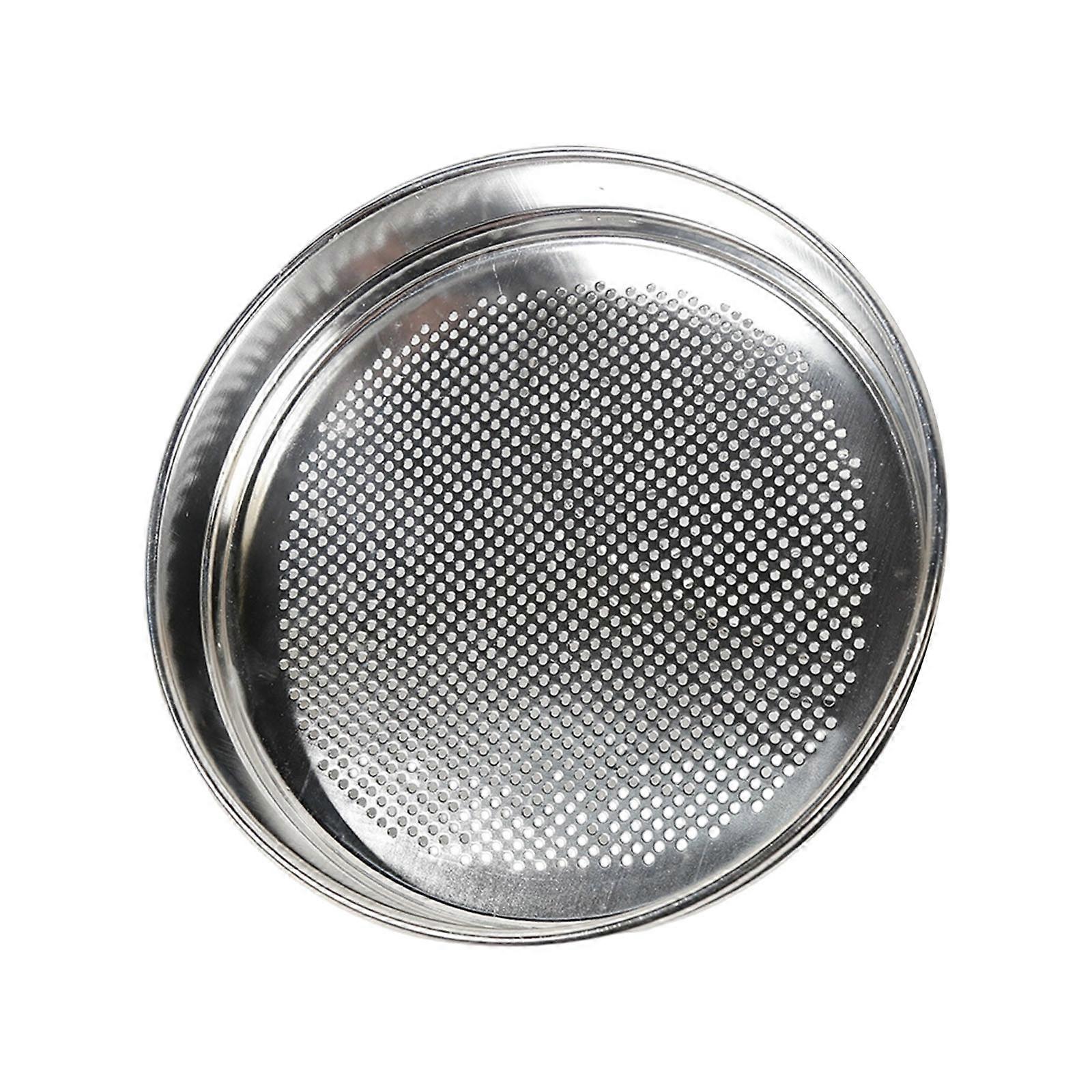 Flour Sifter Aluminum Metal Rusts Resistant Smooth Edging Kitchen Sieve Strainer Efficient Baking Tool For Home Cooking Multicolor