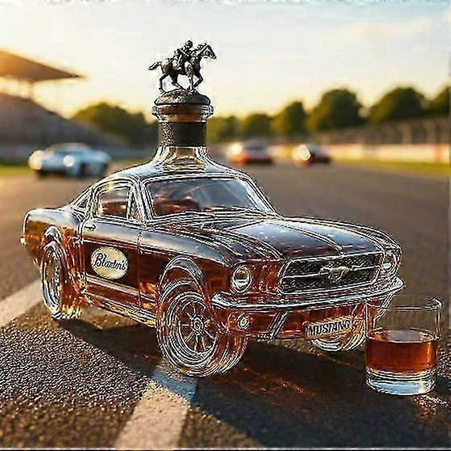 دورق زجاج ويسكي جديد ، زجاجة ويسكي هالوين مرح ، ديكور بار المنزل