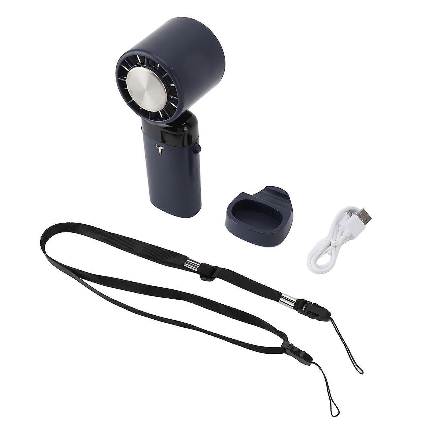 Handheld Cooling Fan 3 Speed Digital Display Rechargeable Semiconductor Cooling Portable Handheld Fa