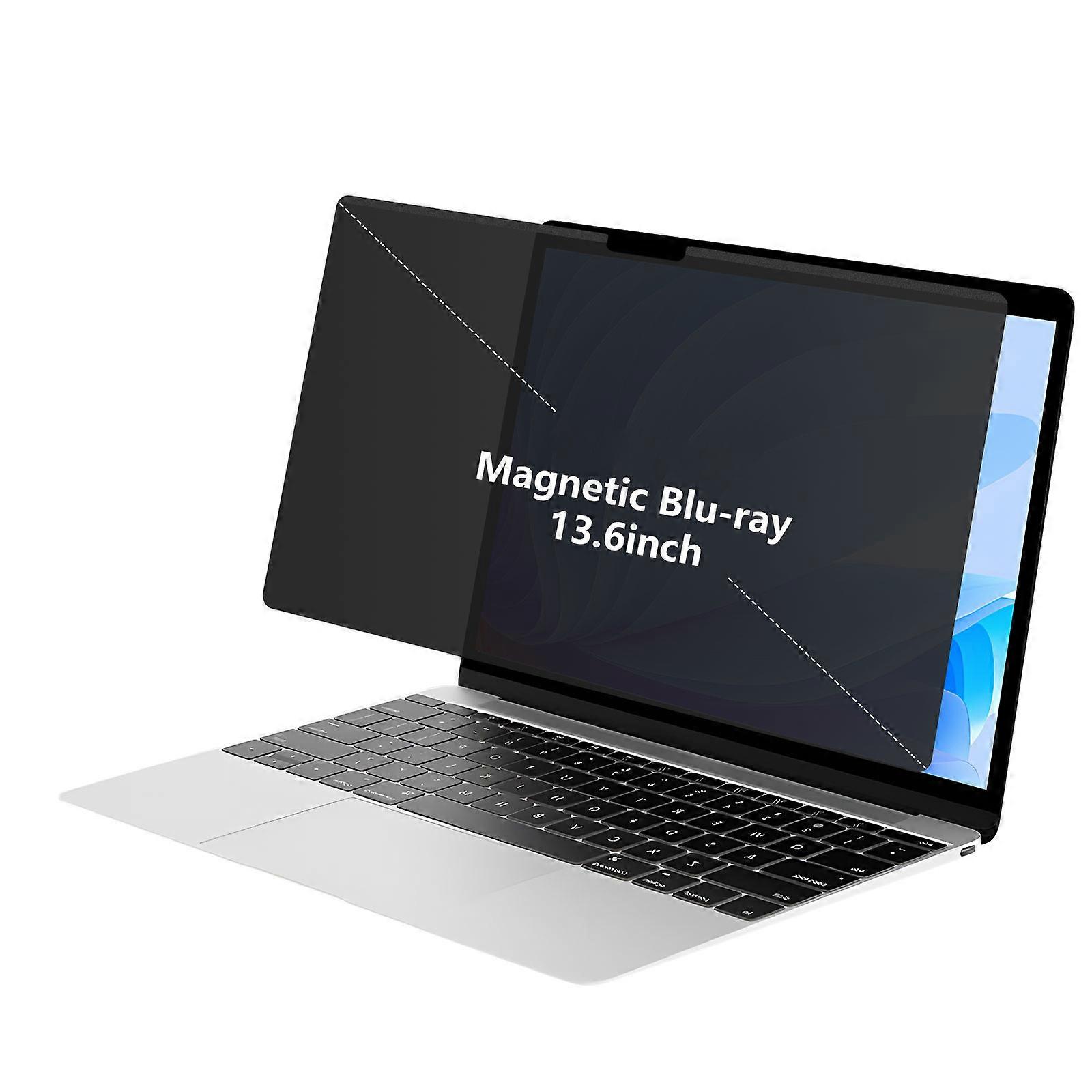 Blue Light Filtering Screen For Reflective Coating Magnetic Fit Multicolor