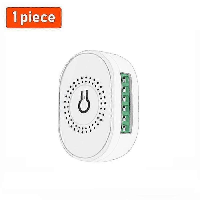 Tuya 16A Wifi + RF 433 Mini Switch With Power Mornitor Double-way Timer Relay Smart