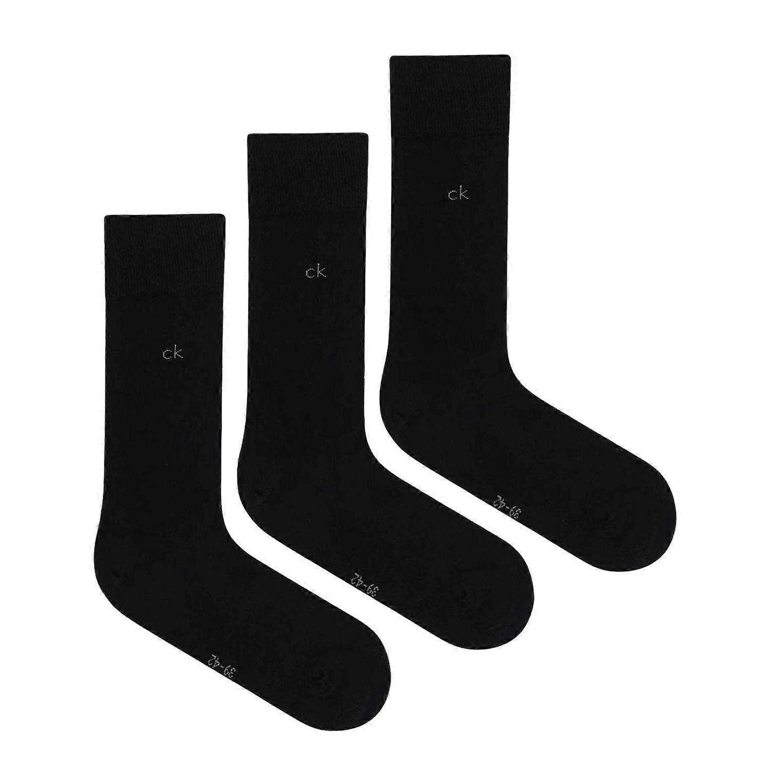 Șosete simple pentru bărbați Calvin Klein (pachet de 3)