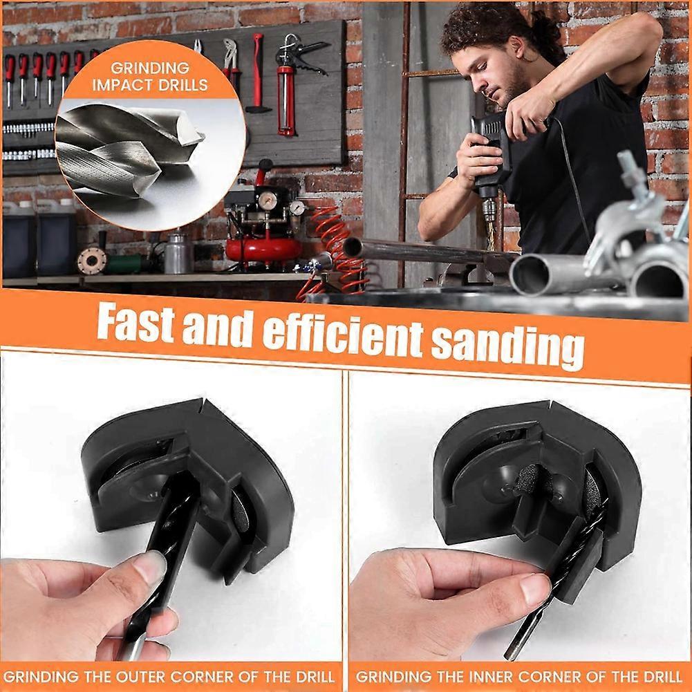 Drill Bit Sharpener-Drill Bits Sharpener for Bits,Electric Drill Bit Sharpener,Efficient Drill Bit Grinding Sharpener