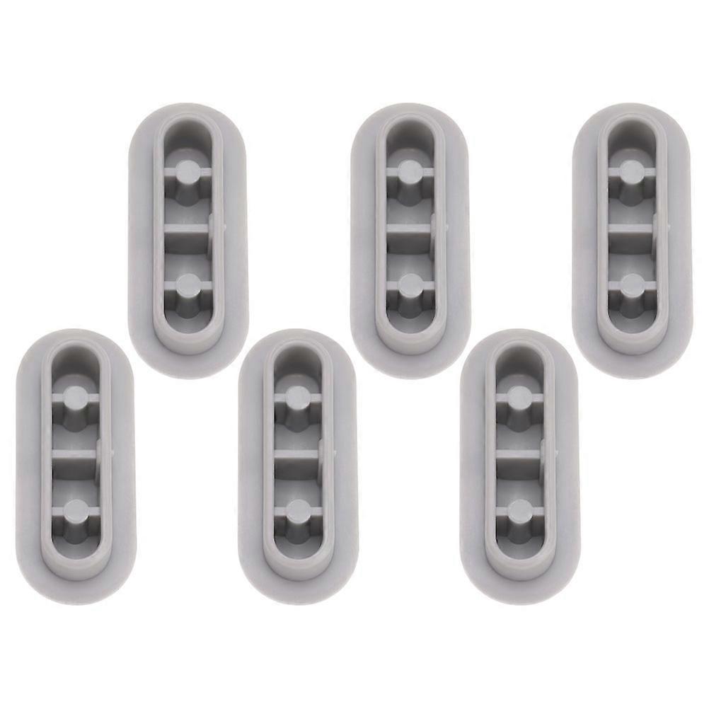 6 st toalettsitsstötfångare toalettsitspackning toalettsitsdämpning för hemmet