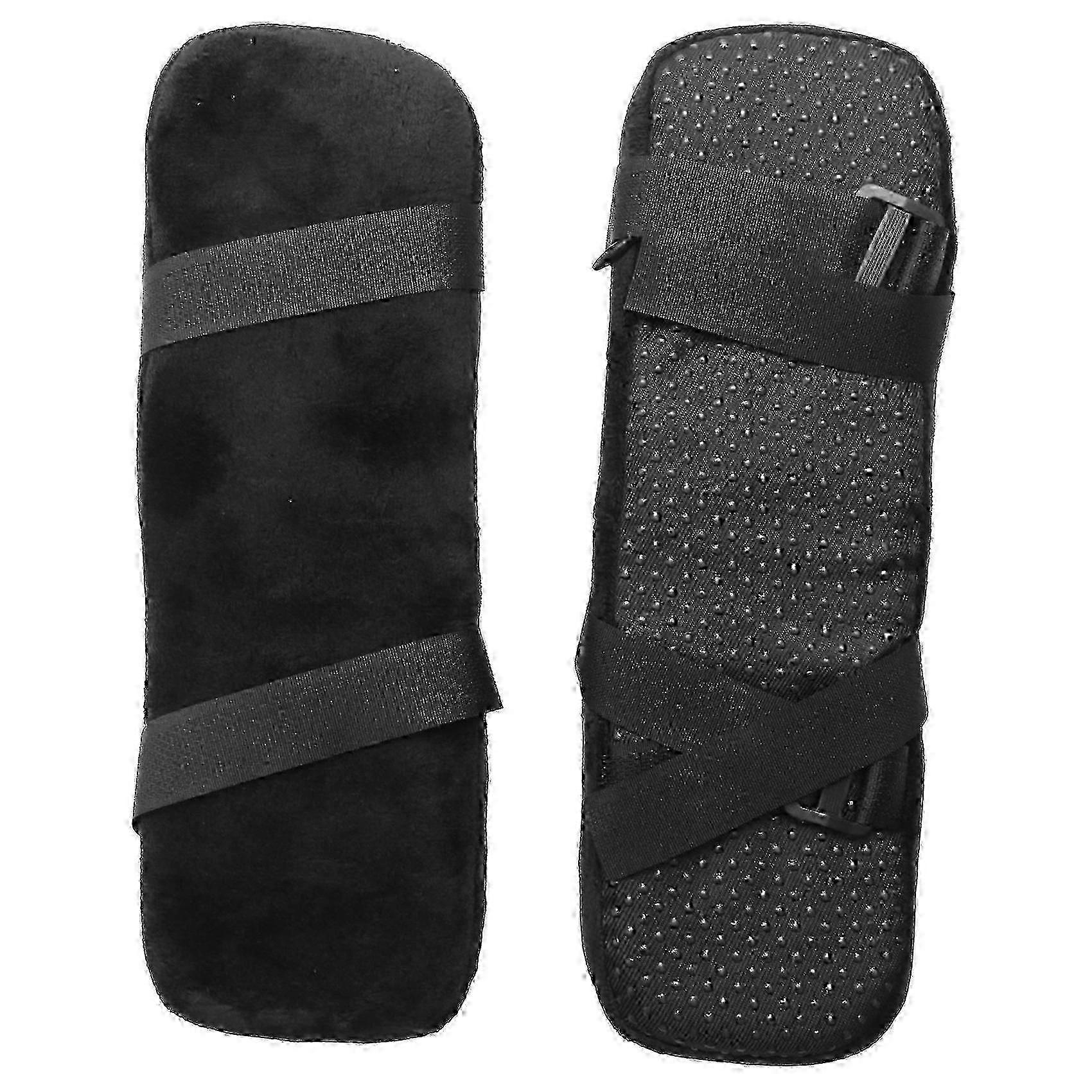 w 2Pcs Chair Armrest Pads Ultra-Soft Memory Foam Elbow Pillow Support Universal Fit For Home Or Offic