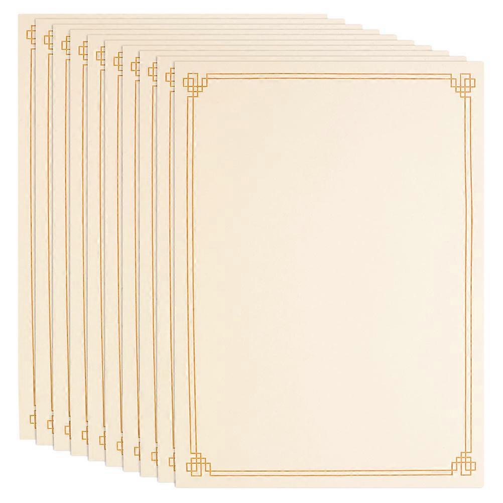 Blank Certificate Paper A4 for Printing Use with 15 Sheets Honor Paper