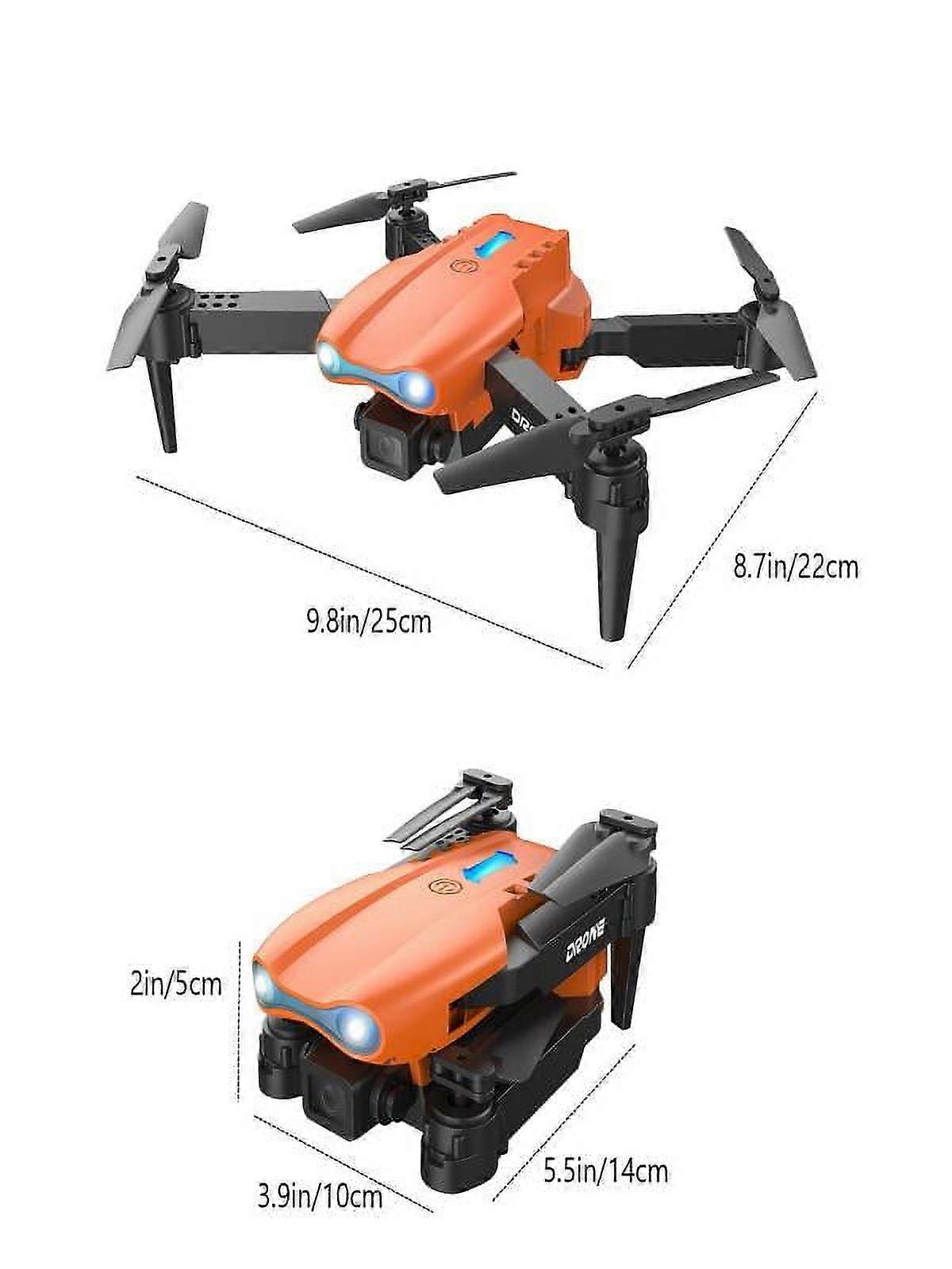 QianYing Folding Wing Dancer Drone, 1080P HD FPV Camera, WiFi RC Mapping, Upgraded Multi-Fan Blade, compatible with aerial flight enthusiasts